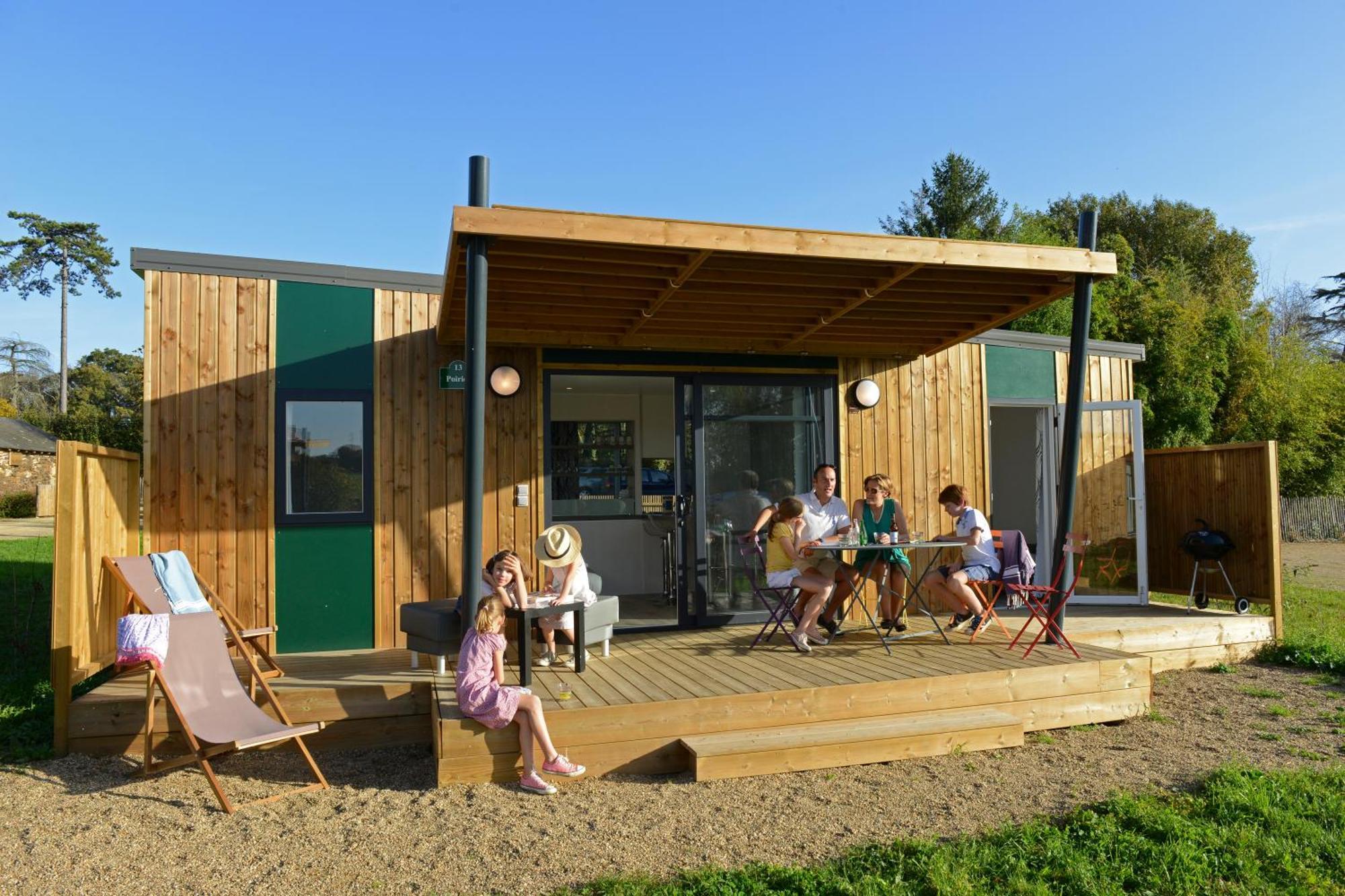 Les Roulottes & Cottages Du Moulin Chenille-Change Exterior photo